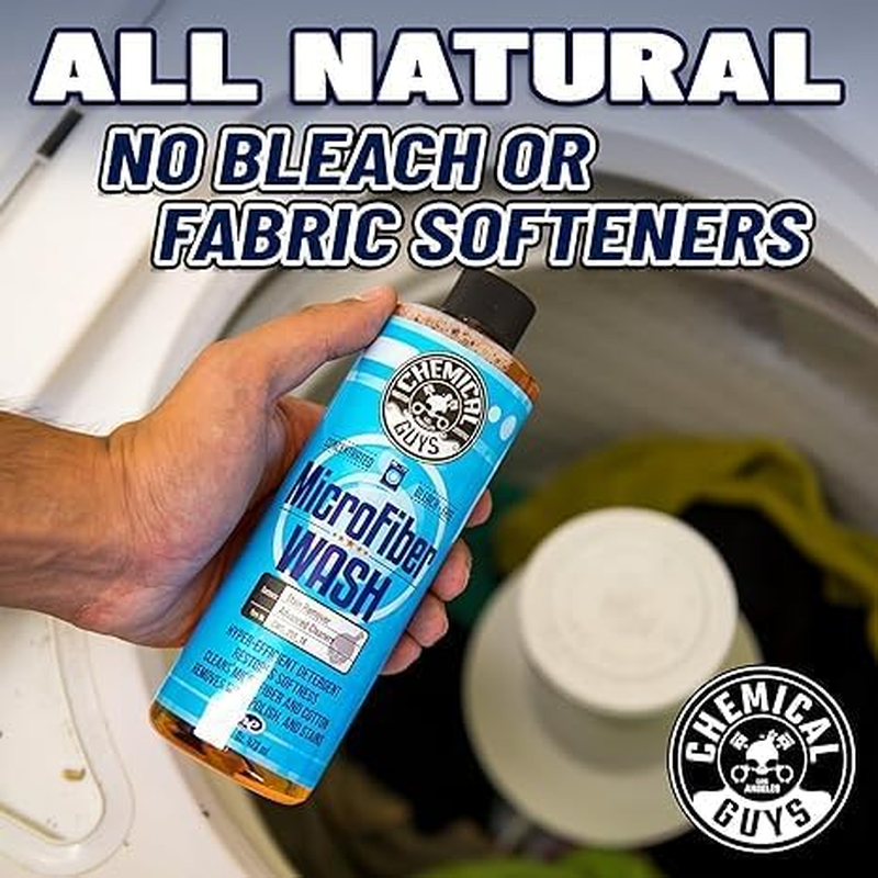 Chemical Guys CWS_201_16 Microfiber Wash Cleaning Detergent Concentrate (16 Oz) image number 6