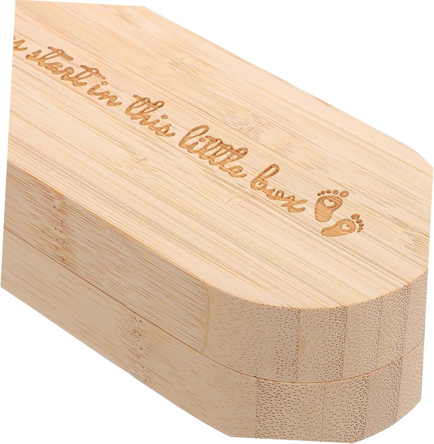 CLISPEED Digital Pregnancy Test Kit Announcement Box for Expecting Parents Wooden Keepsake Chest for Pregnancy Announcement Ideas image number 5