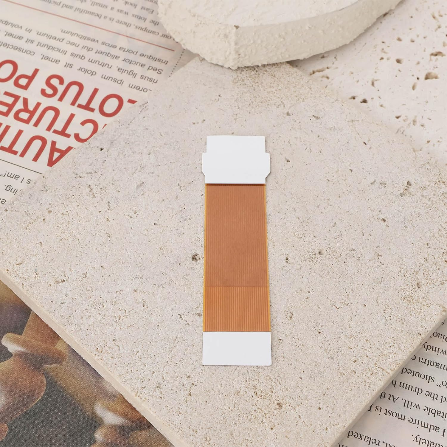 5Pcs Slim 30000/50000X Laser Flex Ribbon Cable Copper Compatible with Sony Playstation 2 and Compatible with Playstation 2 Slim Consoles with Double Sided Tape image number 6