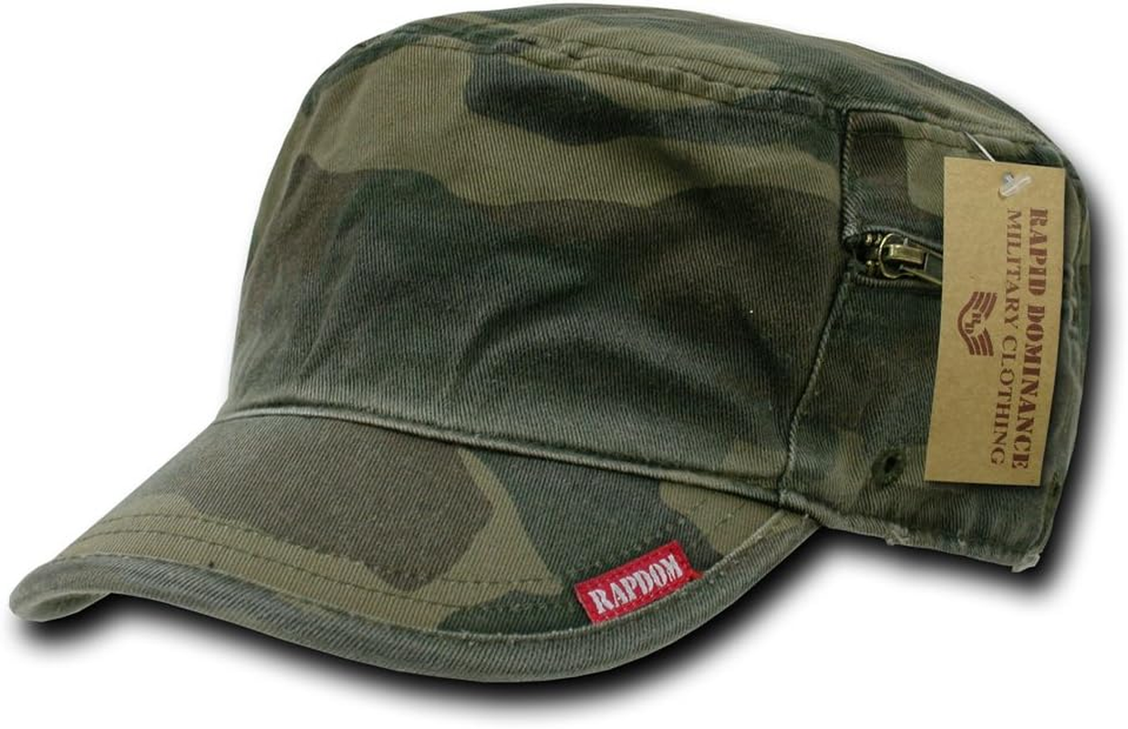 Rapiddominance Adjustable Patrol Cap with Zipper image number 4
