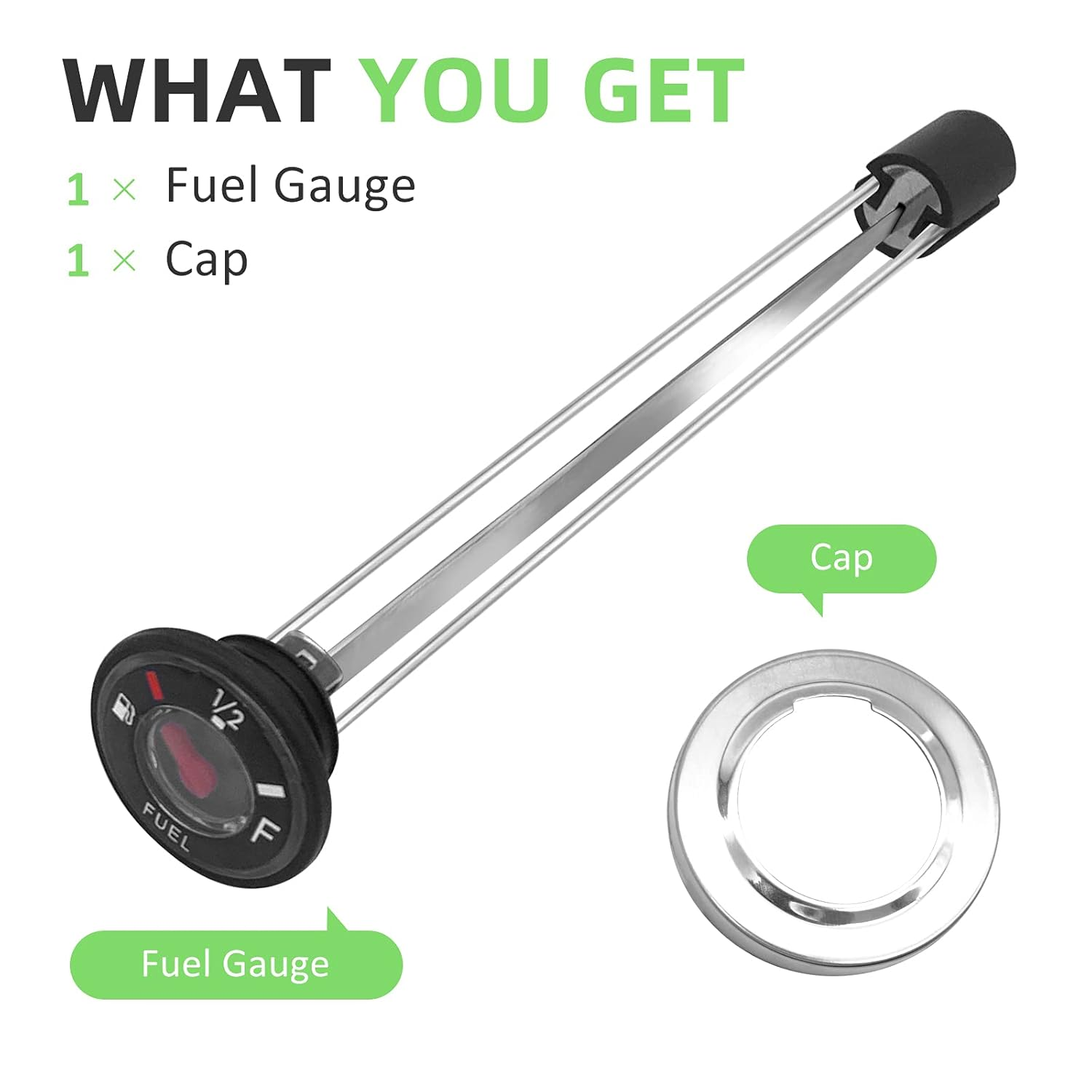 Fuel Gas Tank Level Gauge Meter for Yamaha Big Bear 400 Grizzly 600 Kodiak 400 YFM400 YFM600 (OEM# 4SH-24260-11-00 4SH-24261-00-00) image number 3