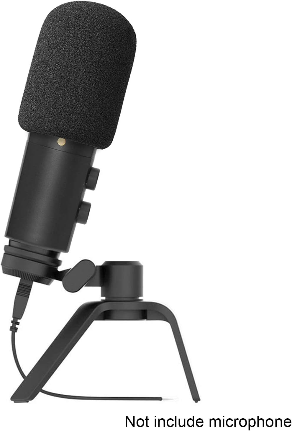 Rode NT USB Microphone Windscreen - Mic Cover Foam Pop Filter Customized for Rode NT-USB Condenser Microphone (Black) image number 3