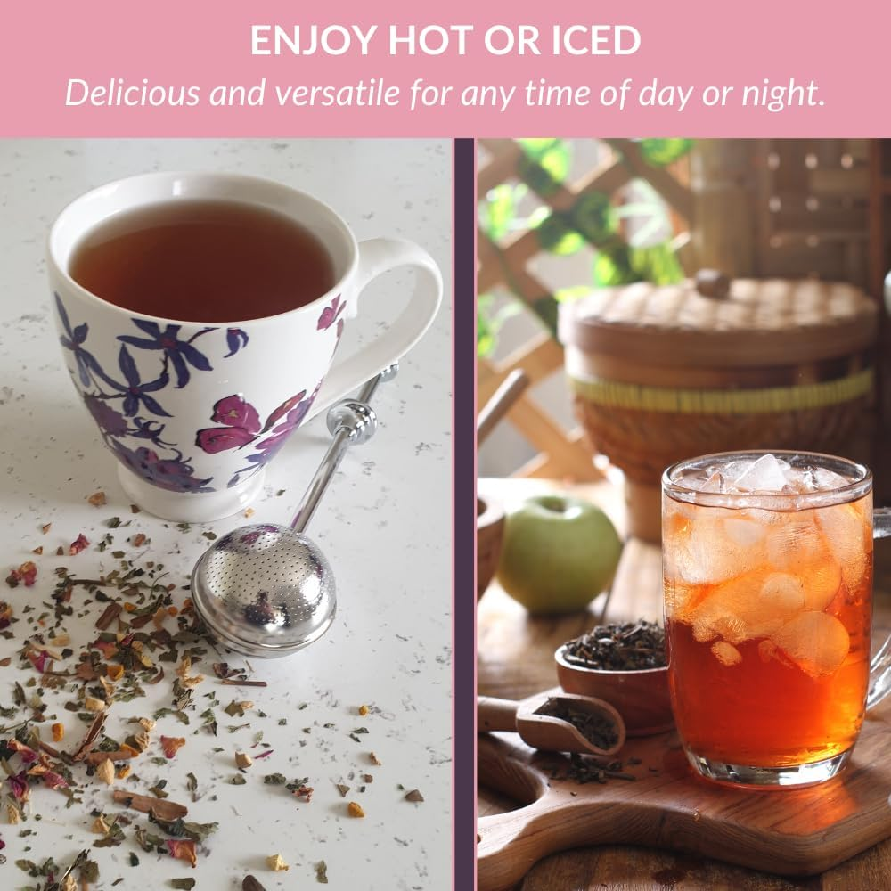 Yummy Mummy Food Company Mum-To-Be Fertility Tea | Hormone Balancing Herbal Tea with Raspberry Leave, Nettle, Shatavari & Chaste Berry &ndash; Natural & Caffeine-Free | 20 Serves image number 4