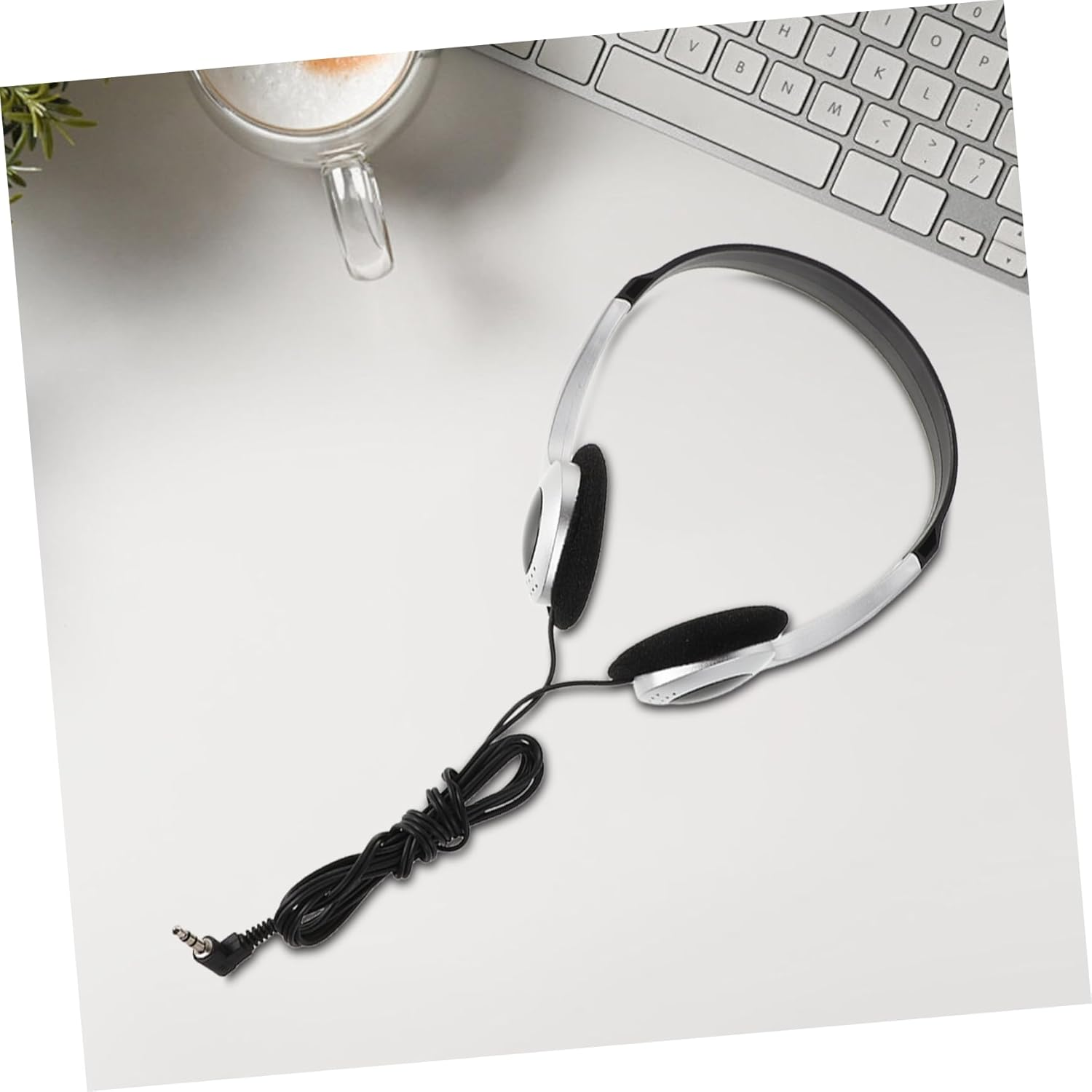 HOOTNEE Portable Ear Headphones for Students Stylish Retro Design with Compatibility for School Travel Devices High Fidelity Sound Comfortable Fit Easy Inline Control image number 1