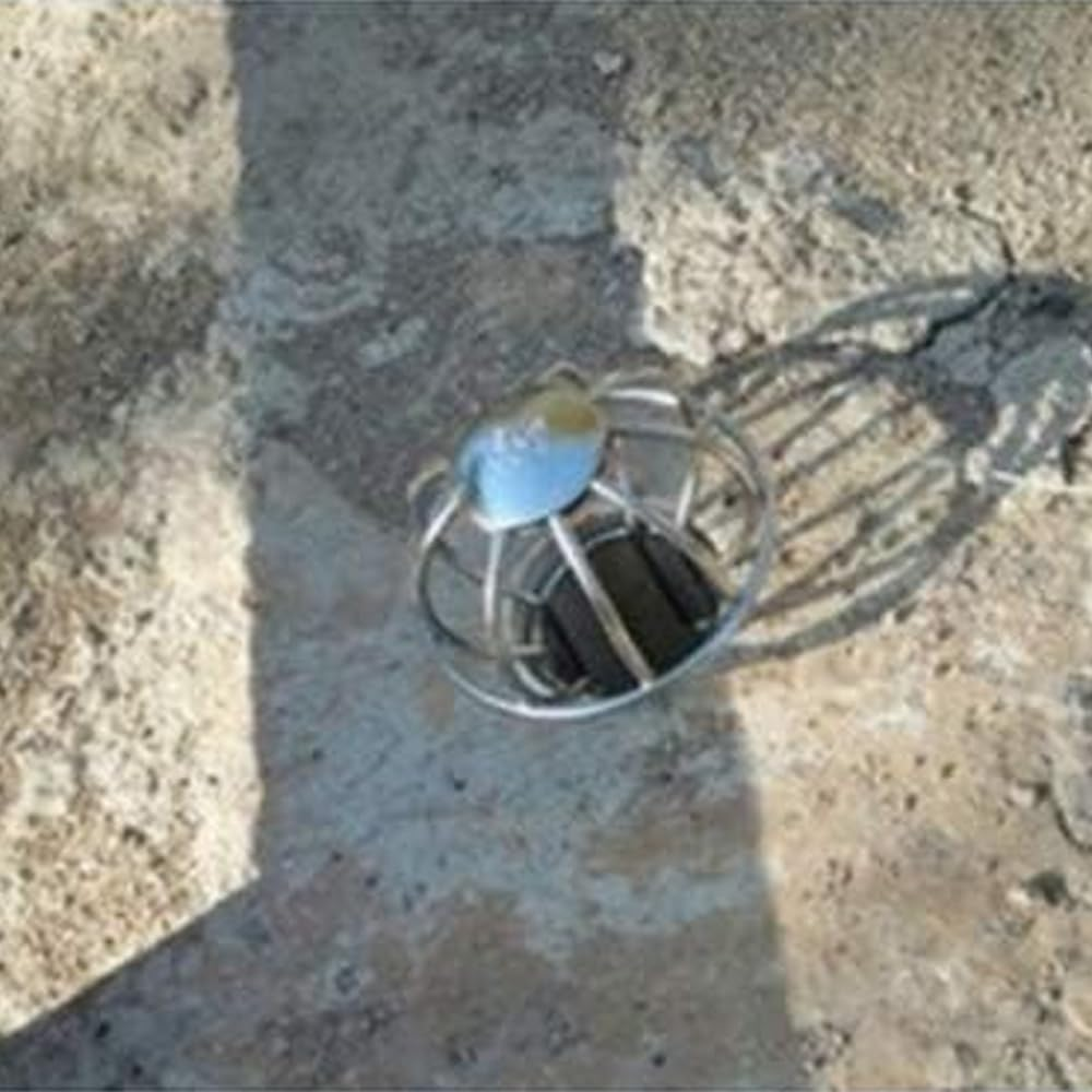 Gutter Guard, 304 Stainless Steel Roof Drain Drainage Ditch, Anti-Blocking Mesh Cover, Gutter Protection,Outdoor Roof Blocking Proof Line Cap,Round Floor Net Cover(50 Tubes) image number 6