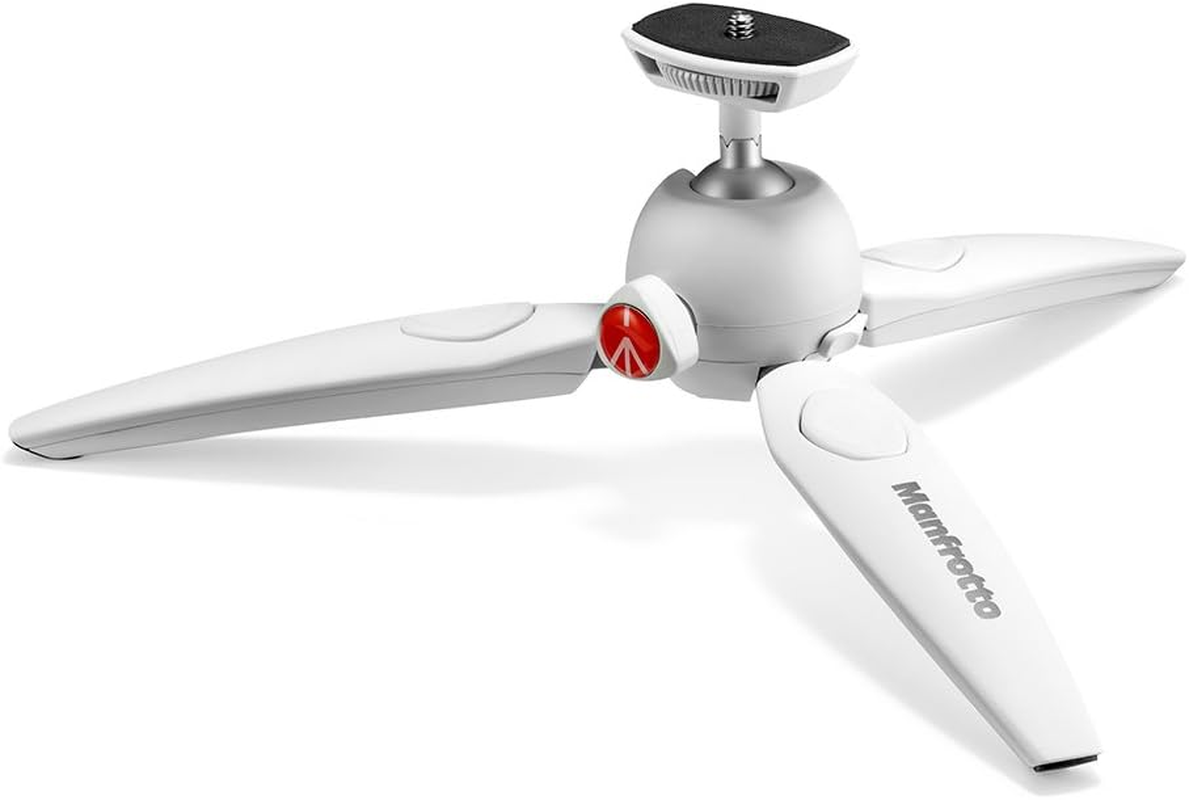 Manfrotto PIXI EVO 2-Section White Tripod - White image number 2