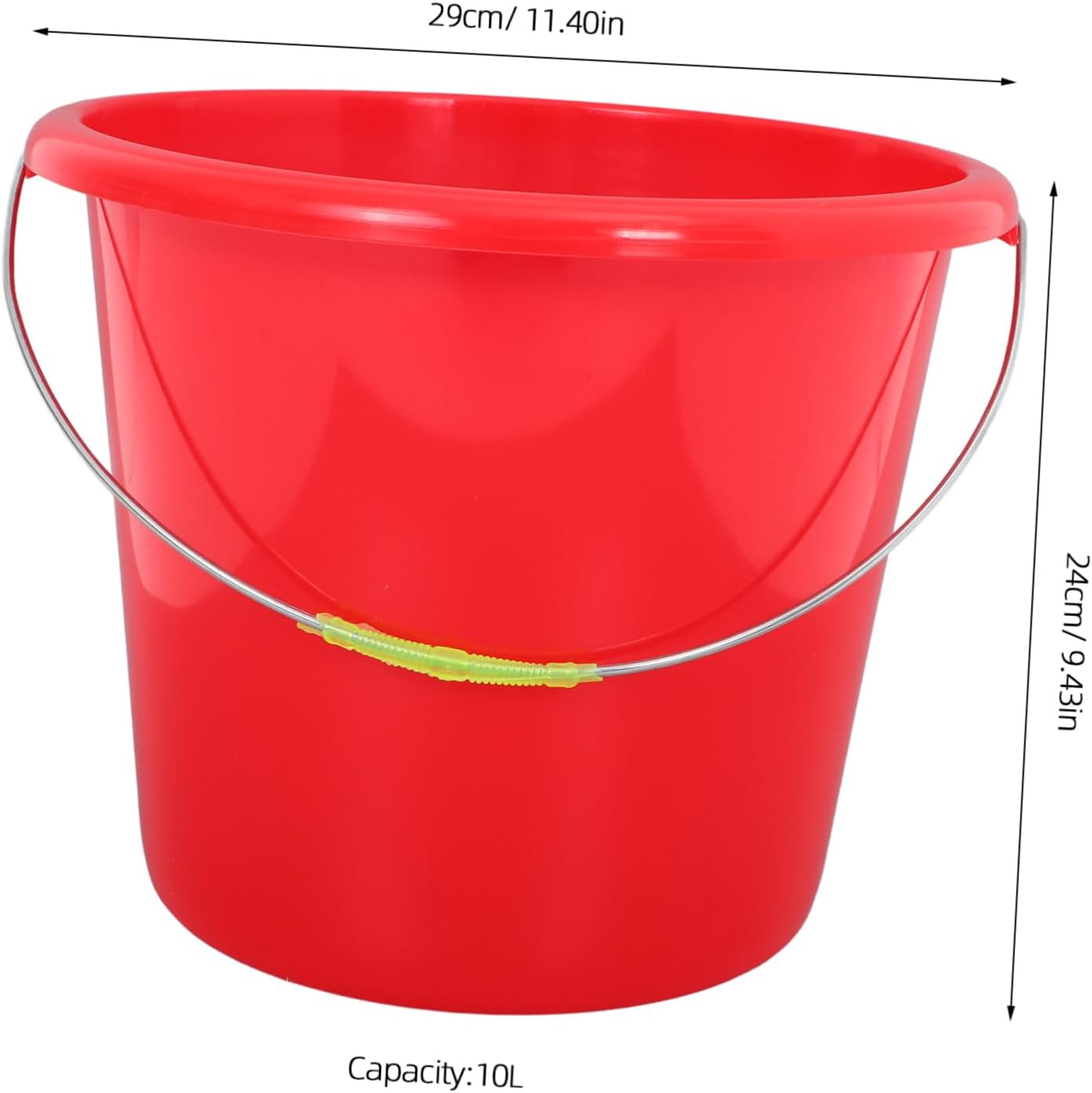 Levemolo Gardening Water Bucket Versatile Water Container Cat Washing Tub Pool Cleaning Bucket image number 5