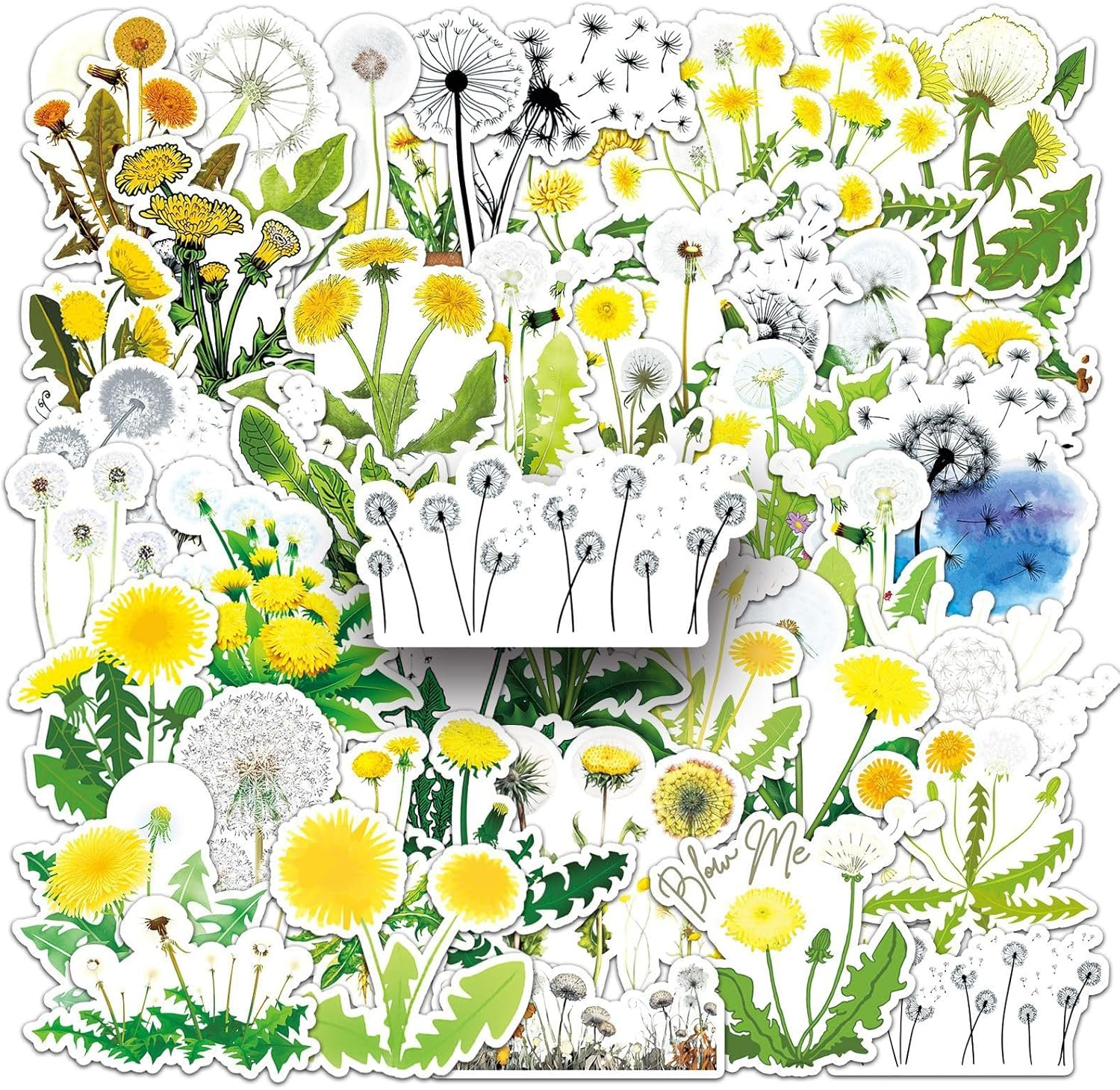 50 PCS Retro Map Stickers for Laptop,Phone,Luggage,Computer,Bicycle,Skateboard,Water Bottle Decals for Children,Teens,Adults,Boys,Girls,Kids Vinyl Waterproof Stickers - Coffee Stickers image number 6