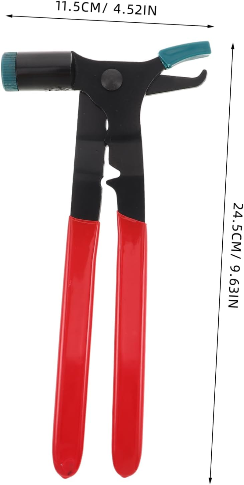 HIAKDOFT Portable Tire Balancer Tool with Durable Steel Wheel Weight Hammer and Precision Balancing Pliers for Car Tire Repair Efficient Automotive Wheel Weight Balancer for Home Garage And