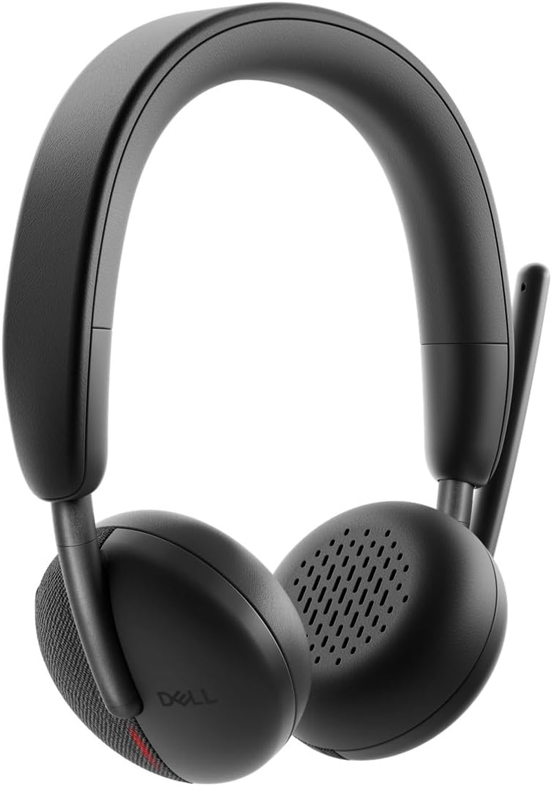 Dell WL3024 Wireless Headset, AI Noise Cancelling Boom Mic, Bluetooth 5.3, Microsoft Teams & Zoom Certified, 25 Hour Talk Time, 3-Warranty image number 5