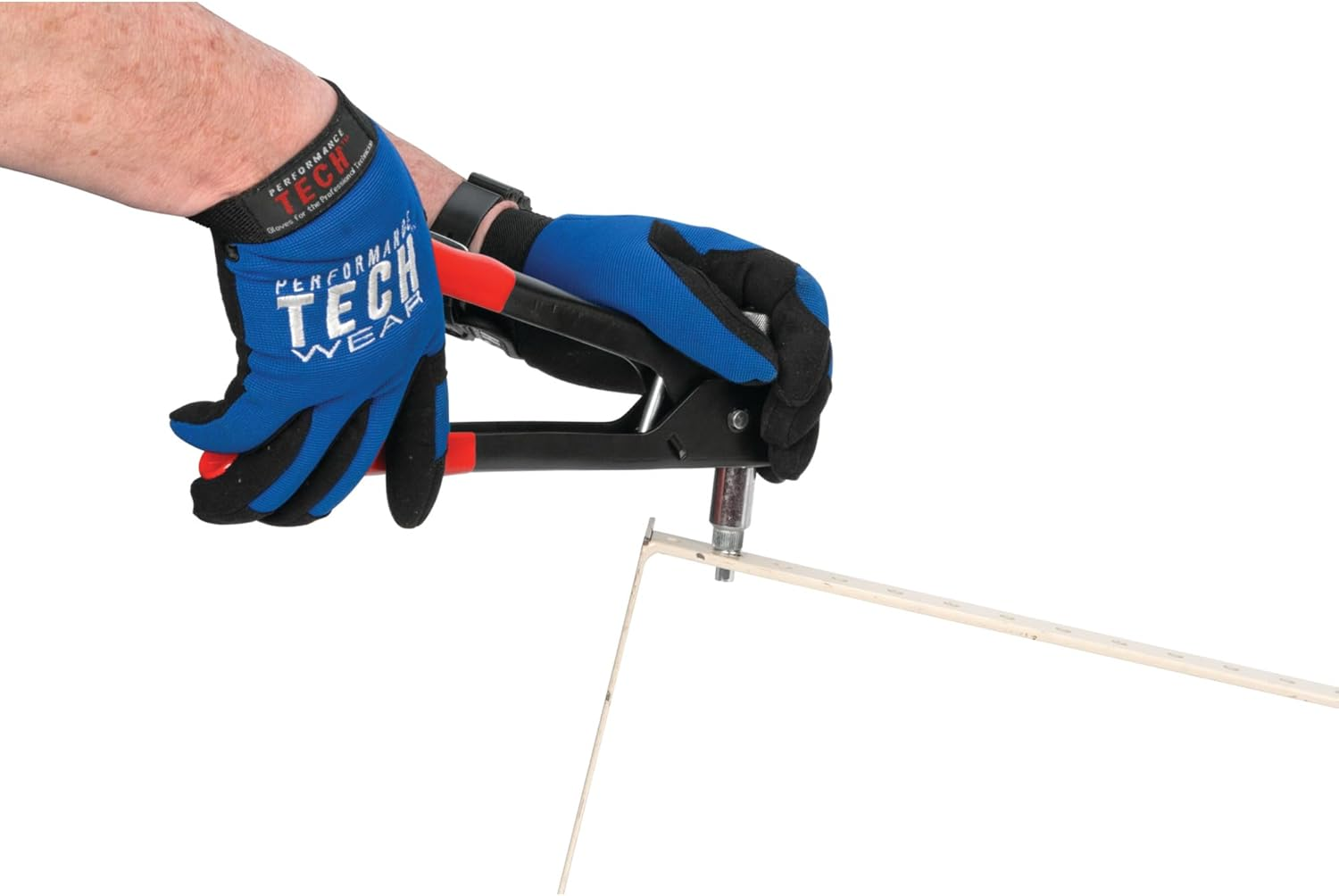 Performance Tool W2006 SAE Rivet Nut Kit Set, Riveter Tool, Rivet Nut Gun, Thread Hand Riveter, Rivet Gun, Riveting Tools with 45Pc, Metric Rivet Nuts Included -/32, 8-32, 10-24, 1/4-20 image number 3