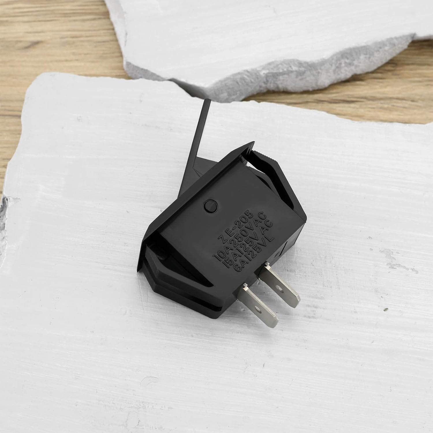 Emagtech 2Pcs 2Pin 250VAC Furnace Interlock Door Switch 0130M00243 B1370818 Compatible with Goodman Compatible with Amana