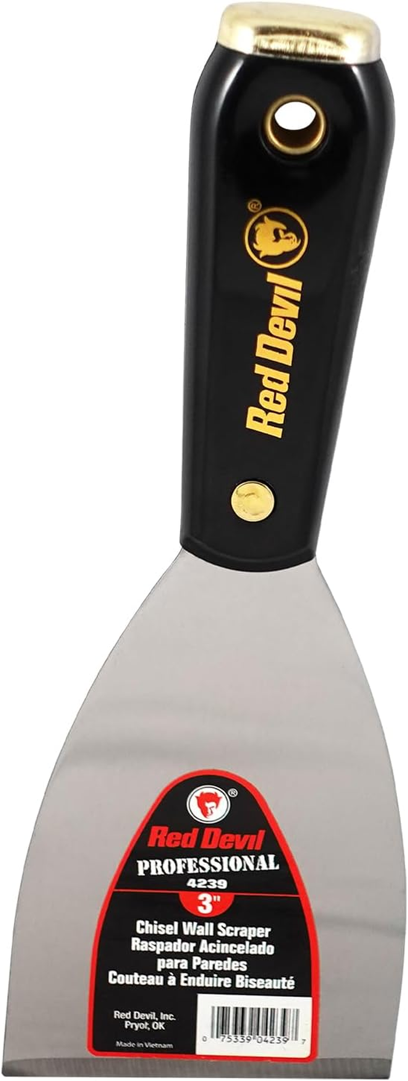 Red Devil 4214 Flex Taping Knife, 4 Inch, Gray image number 6