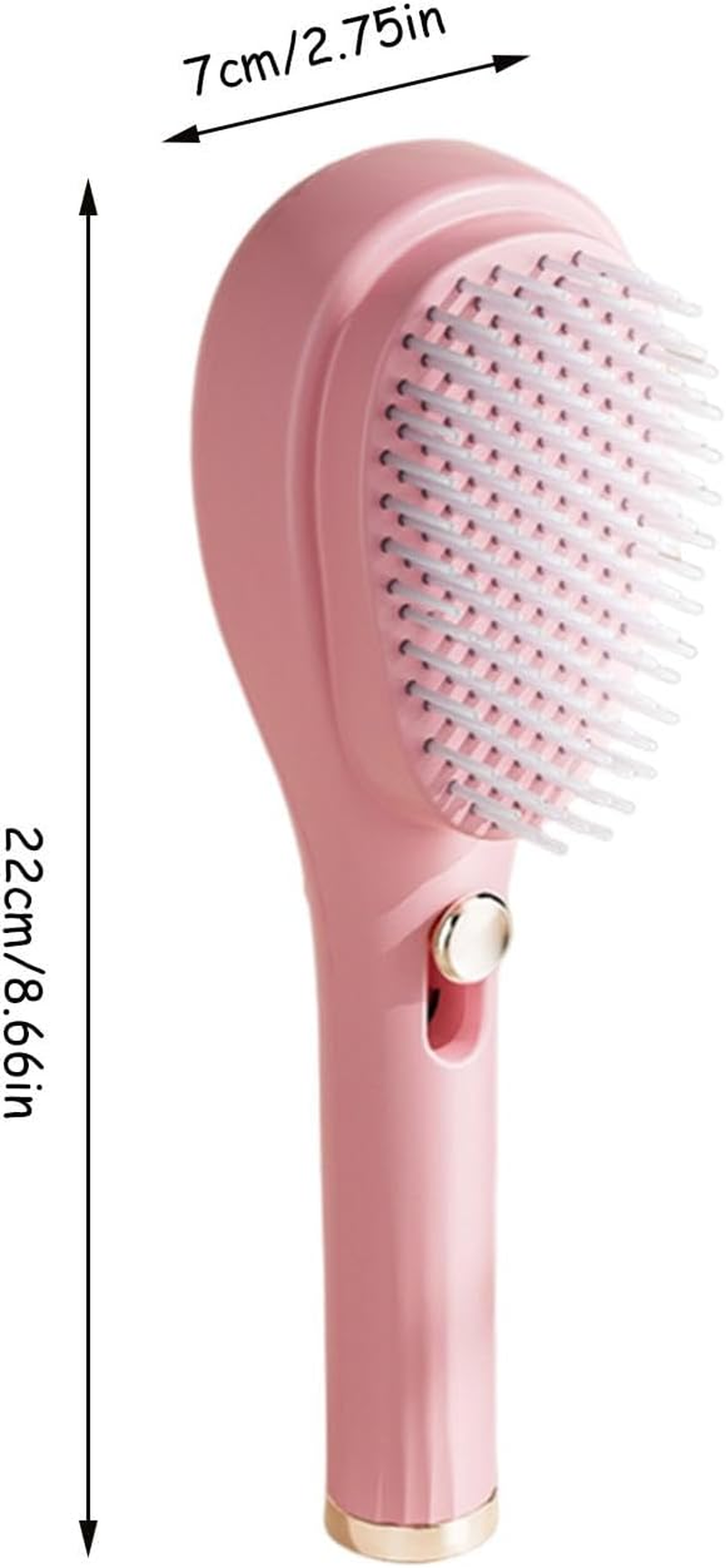 Detangling Hair Brush | Hair Detangler Brush | Detangler Comb for Hair | Hair Detangler for Kids, Curly Hair Detangling Brush, Thick Hair Detangler Brush, Gentle Scalp Brush, Gentle Scalp Brush image number 6
