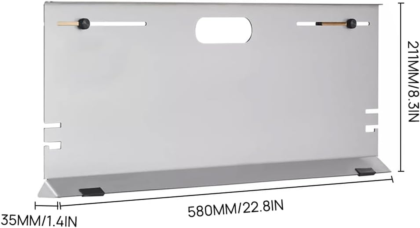 PORIYA 2PCS Wheel Alignment Tool,23 Inch Toe Plates with Tape Measure,Heavy Duty Accurate Measure Tape and Conversion Chart Au,For Car, ATV, UTV (Large) image number 6