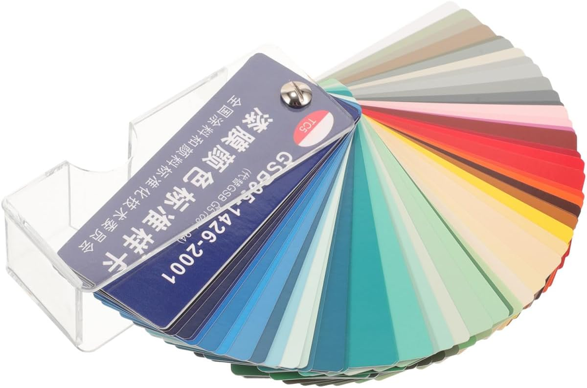 Gadpiparty 1 Set Paint Sample Cards Paint Color Cards Standard Color Floor Sample image number 4