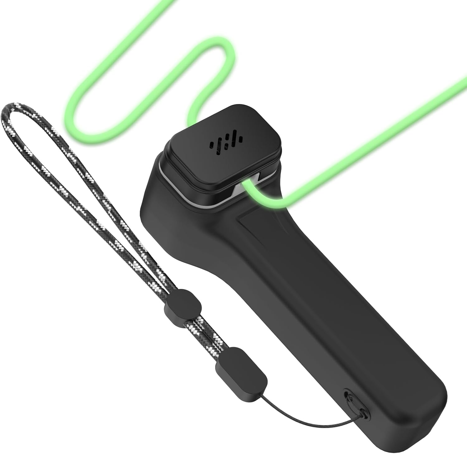 Silicone Case Cover for Loop Lasso Nano String Shooter Toy,Anti Slip Shockproof Protective Case Compatible Loop Lasso Nano String Shooter Toy, Cover for String Shooter Toy with Lanyard (Black)