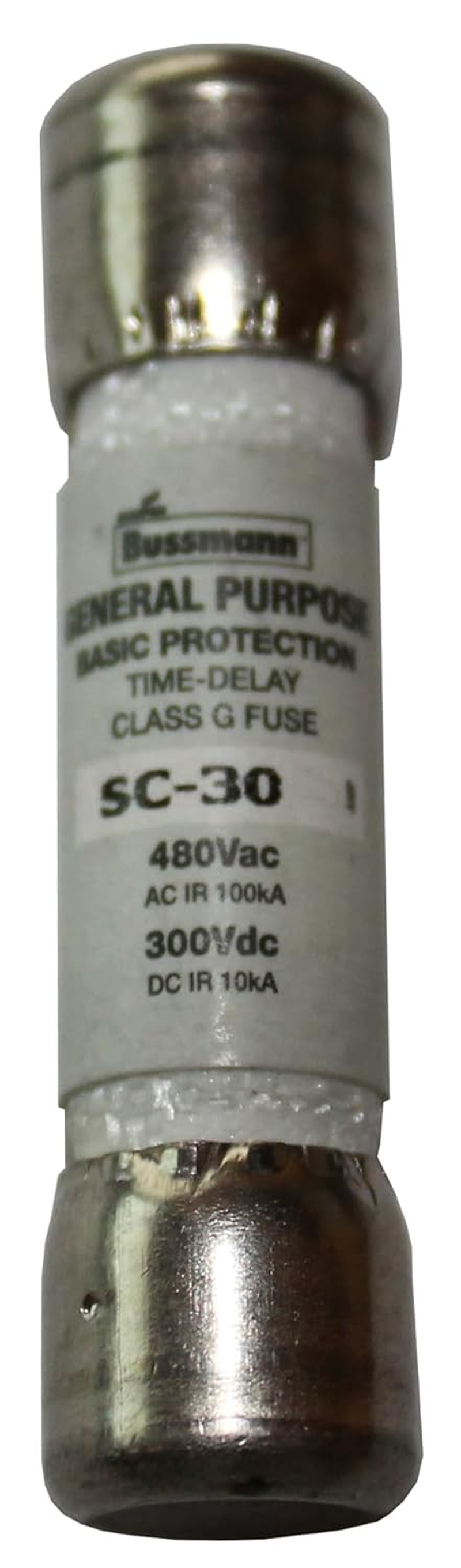 SC-30 30 Amp Class G Time Delay Fuse (2 Pack) QSU image number 3