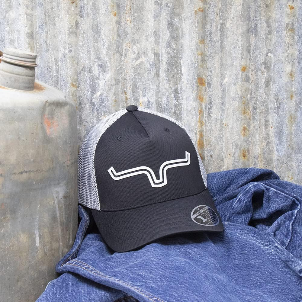 Kimes Ranch Men'S Double Trac 3D Silicone Logo Mesh-Back Trucker Cap image number 1