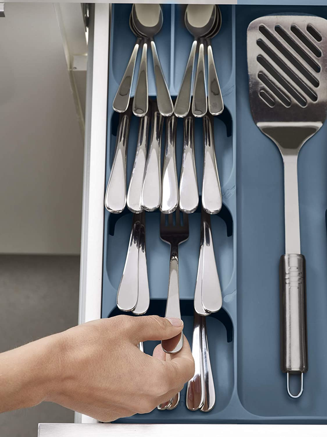 Joseph Joseph Drawerstore Cutlery, Utensil and Gadget Org - Editions (Sky) image number 5