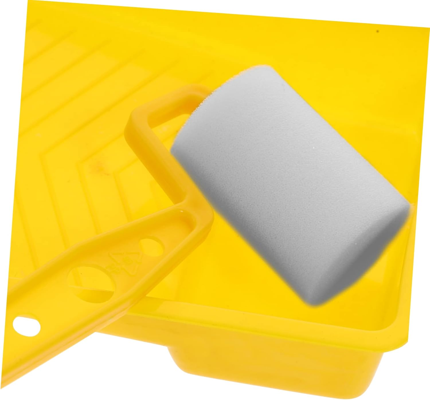 1Set Multi-Function Paint Sponge Roller for Wall Painting Home Decor Comfortable Handle for Art Projects image number 6