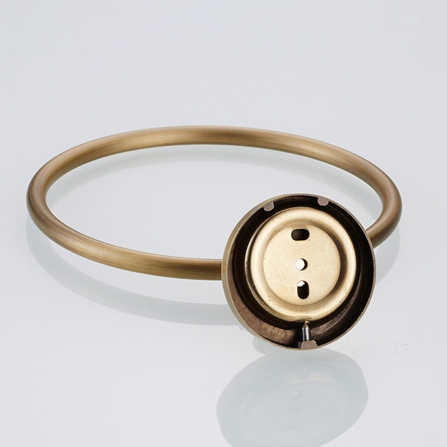 Antique Bronze Towel Ring for Bathroom Towel Rail Wall Mounted image number 4