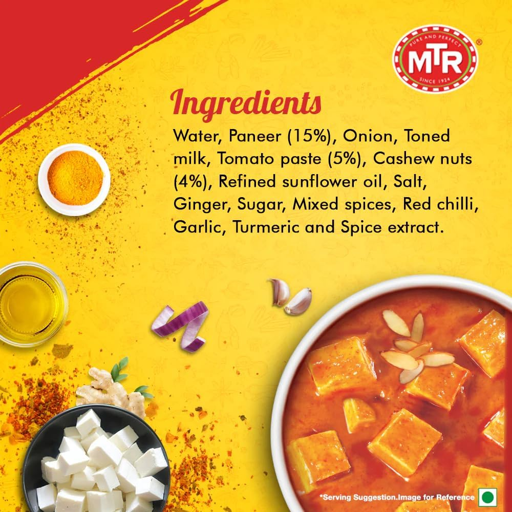 MTR Ready-To-Eat Shahi Paneer, 300 G image number 4