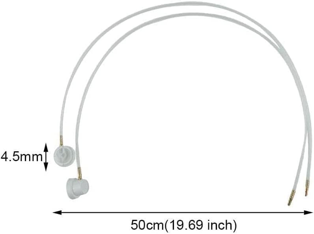 2 Pcs 2Xaerosol Nozzle W/ 19.69In. 360 Degrees Extension Hose for Male Stem Spray Cans Fluid Auto Car Nozzle Film 4.5Mm Extension H3C9 image number 3