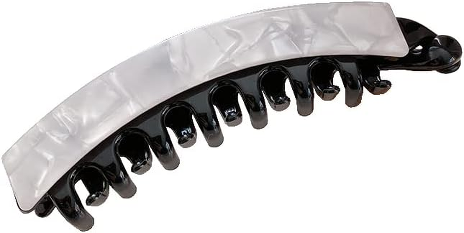 Qingoo Banana Hair Clip, Hair Accessory, Ponytail Holder, Headpiece for Women and Girls, 1 Piece (10.8 Cm X 3.2 Cm, Light Purple)