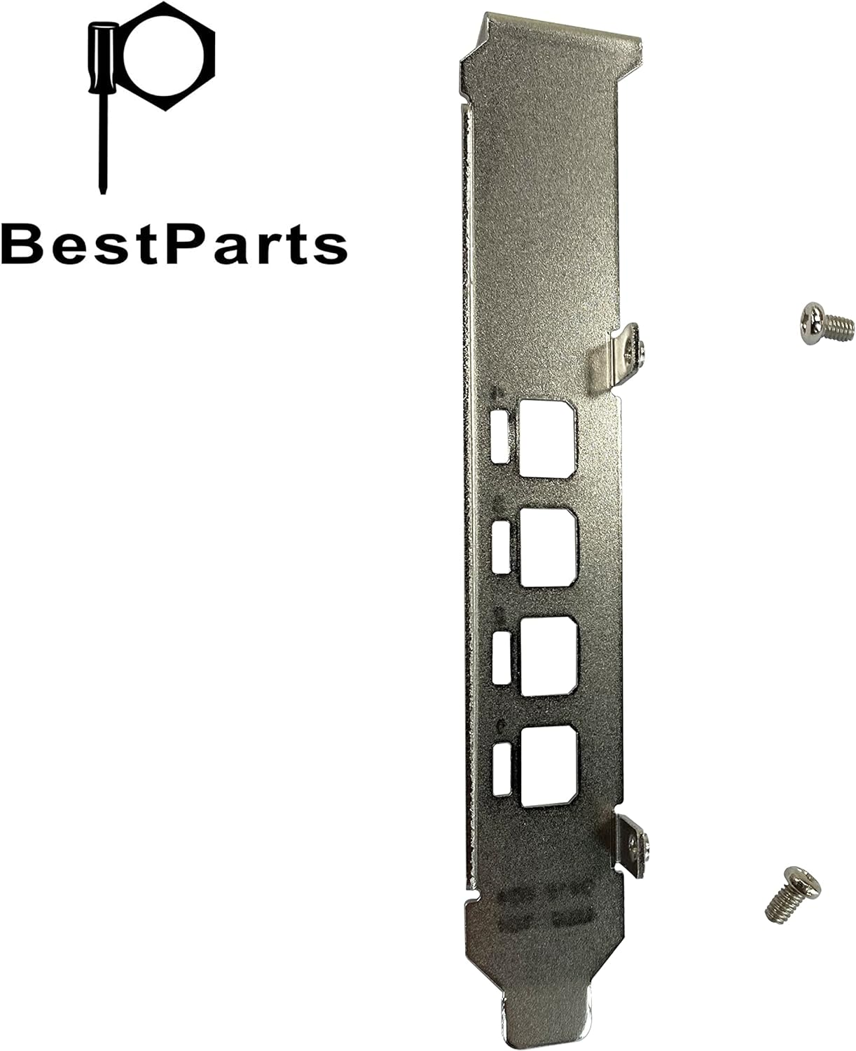 New Metal Full Height Graphics Card Mount for NVIDIA Quadro K1200 NVS 510 P400 P600 P1000 with 2X Screws image number 1