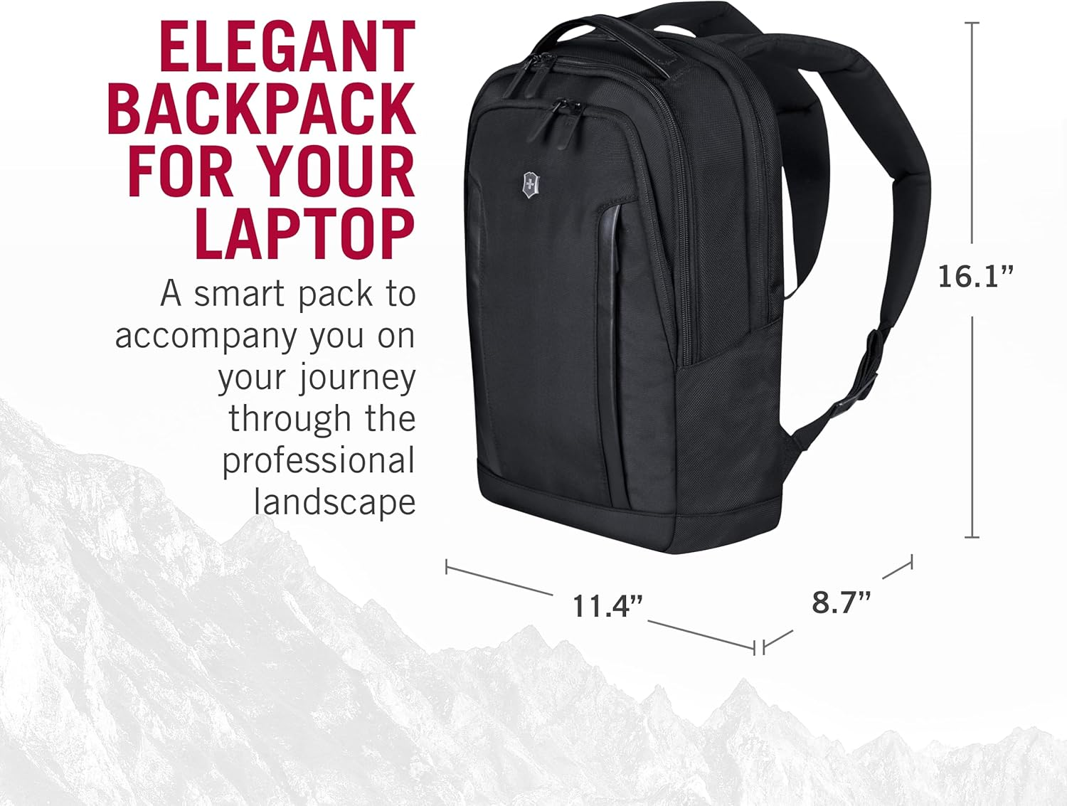 Victorinox Backpacks & Messengers, Black, 16 In, Backpacks & Messengers image number 3