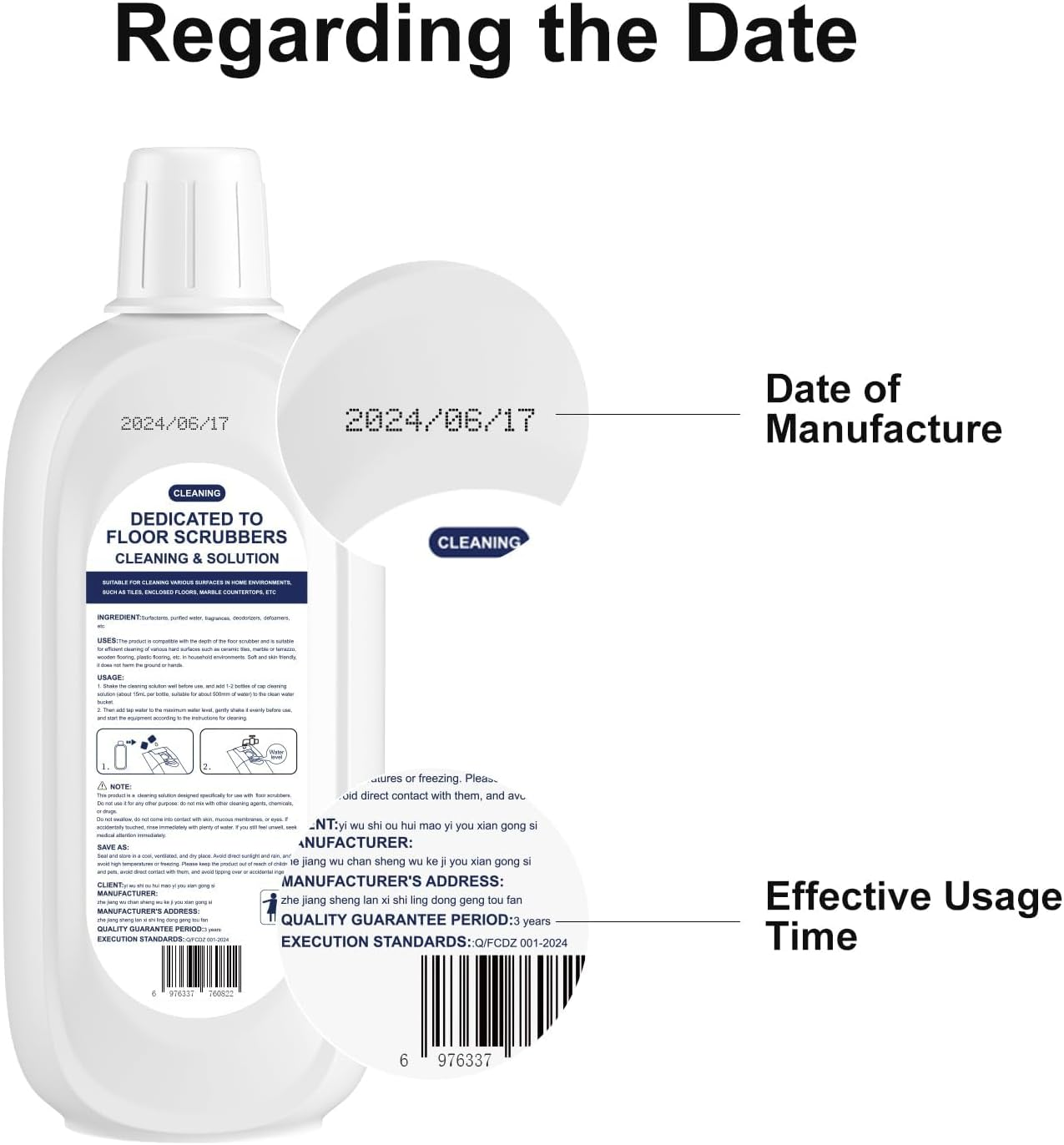 2 Bottle Floor Cleaning Solution Compatible with Tineco, Eco-Safe Mop Solution, Deep Cleans for Multiple Hard Floors, Suitable with All Robot Vacuums with Mopping and Cordless Wet/Dry Vacuum Mop
