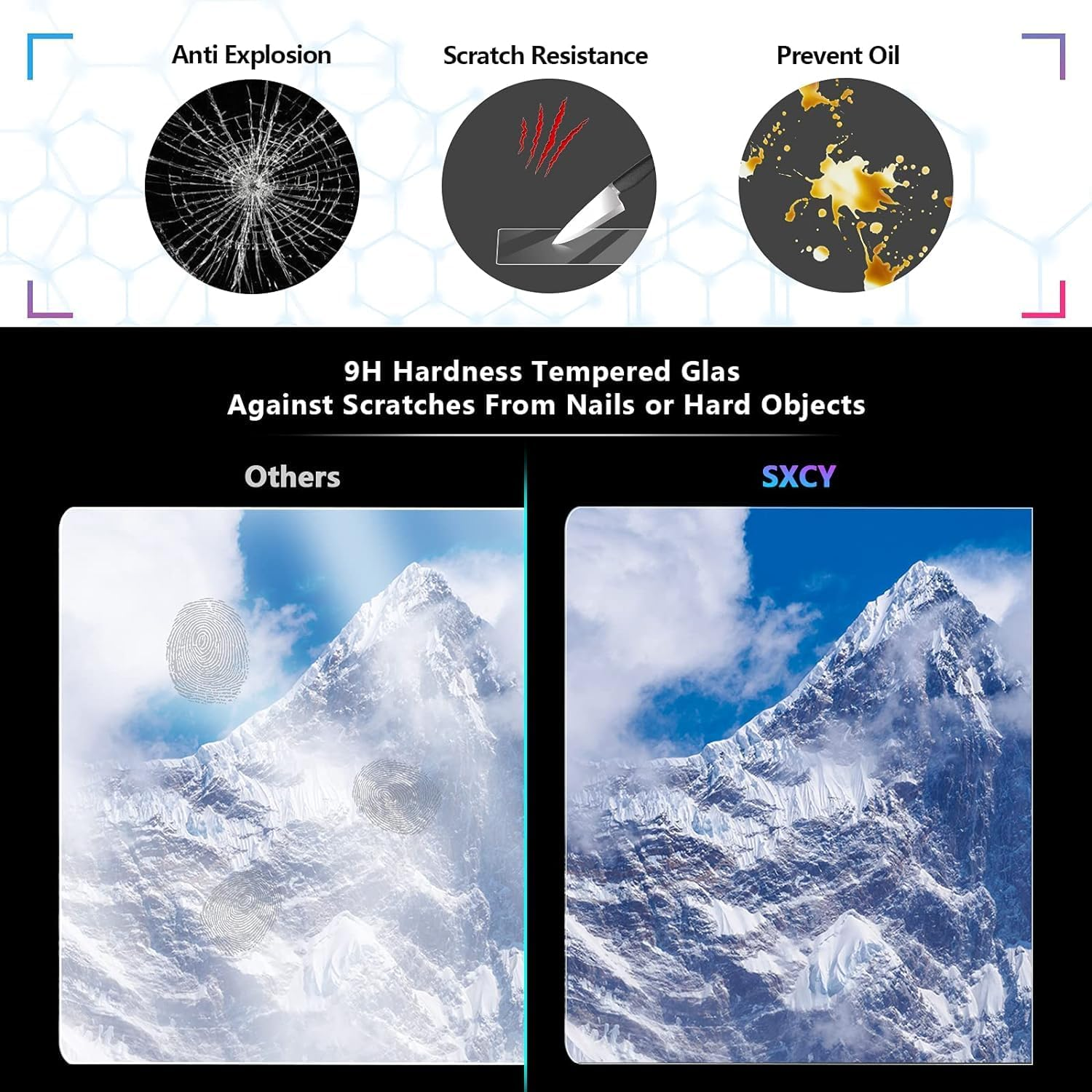 Screen Protector Compatible with 2024 Ford Ranger 12 Inch Touchscreen,9H Hardness Shock Resistant,Tempered Glass Screen Protector for 2024 Ranger Lariat Raptor image number 6