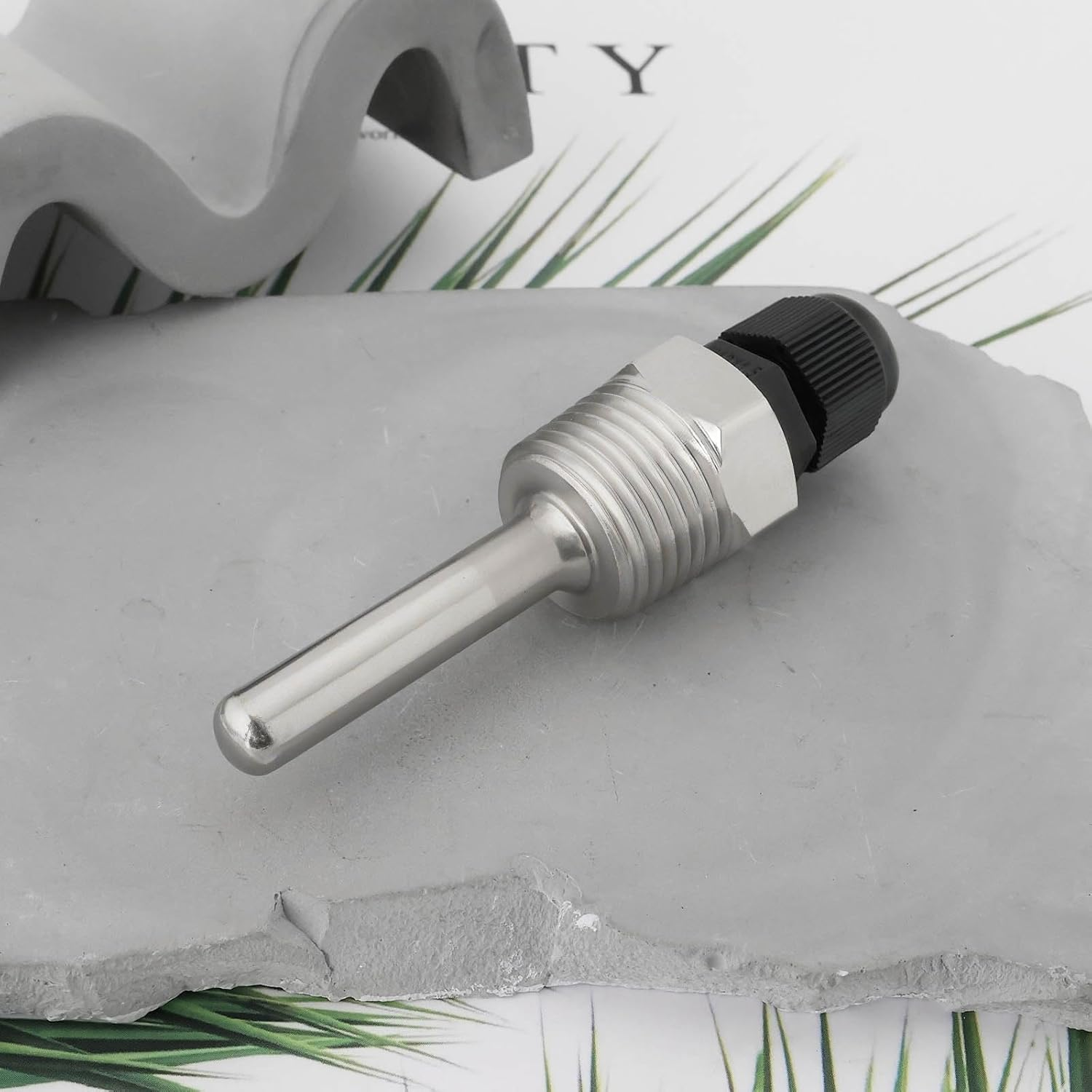 OTOTEC 2Pcs Immersion Sleeve Pocket Thermowell G1/2" 304 Stainless Steel Temperature Sensor Immersion Sleeve Pocket Tool for Temperature Sensor 6Mm Heater(8X50Mm) image number 2