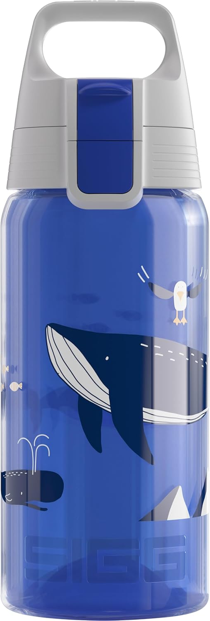 SIGG Viva ONE Children'S Drinking Bottle (0.5 L), Non-Toxic Kids Water Bottle with Non-Spill Lid, Lightweight Children'S Bottle Made of Polypropylene