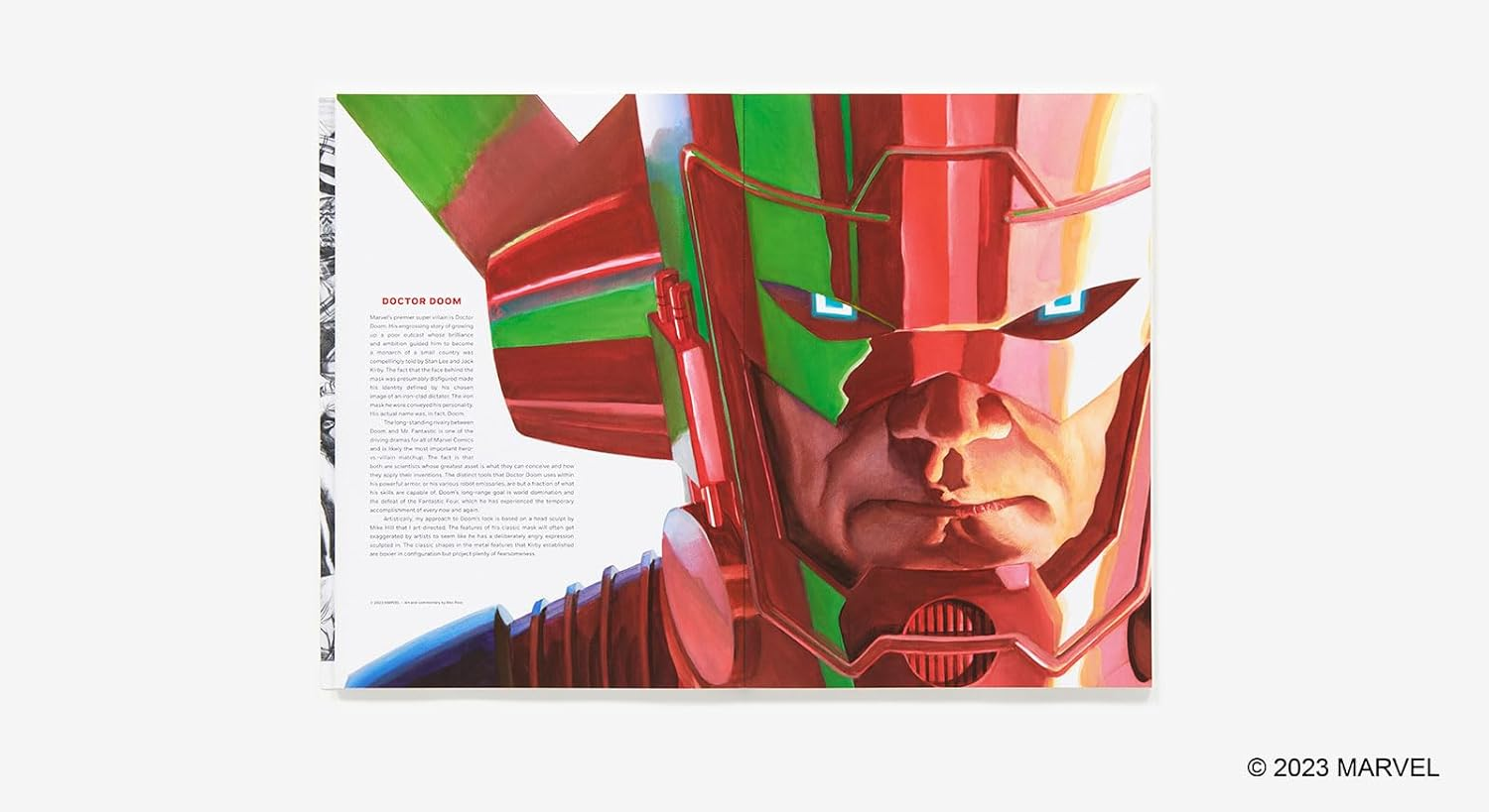 The Alex Ross Marvel Comics Super Villains Poster Book