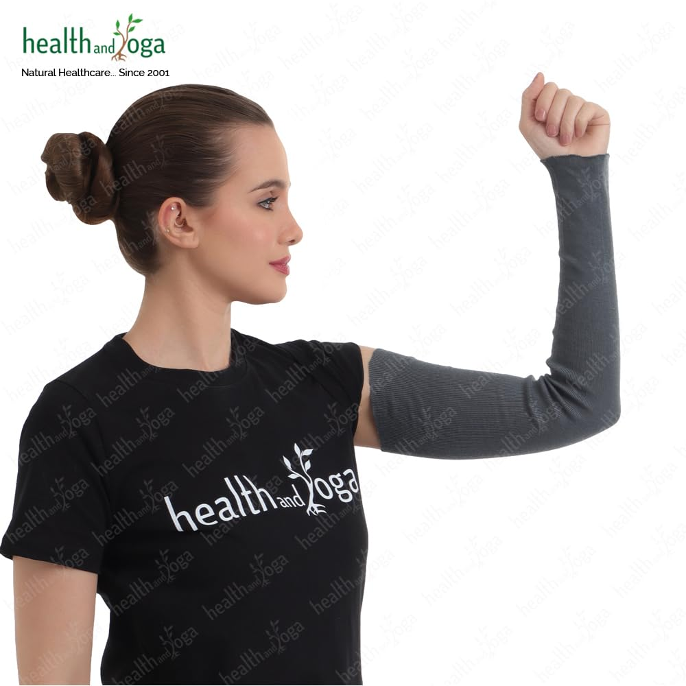 Layerguard Cotton Stockinette Sleeve Roll, Naturally Stretchable Raw Cotton &ndash; Comfort Wear, Sweat Absorbent &ndash; Reduces Itch, Odor and Prevents Residue Build up - Suitable for under and over Cast Bandage Wear (Grey - 3 Inch) image number 3