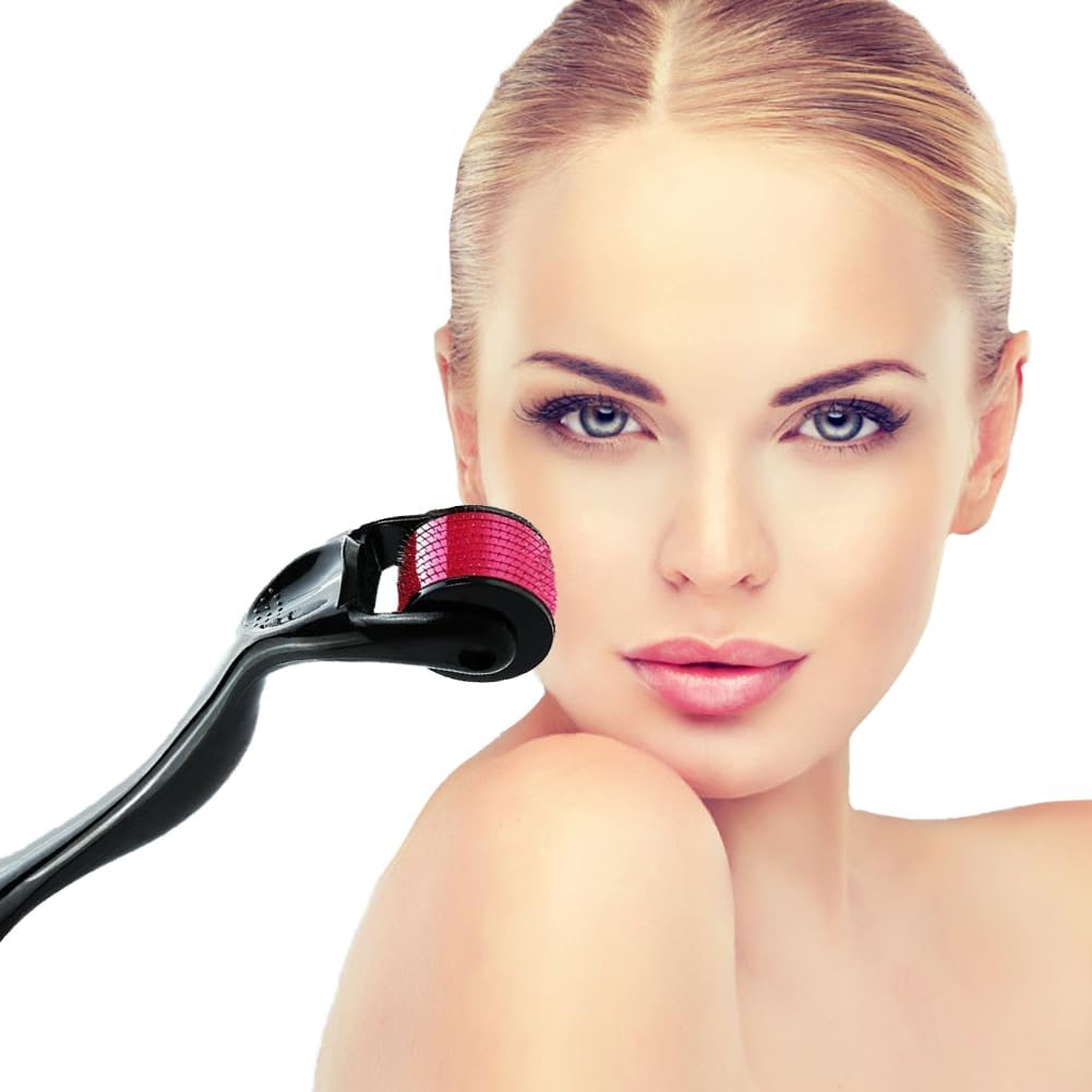 Addabst Derma Roller |540 Titanium Needles| Beard Derma Roller Hair Men, Beard Roller for Men and Women image number 4