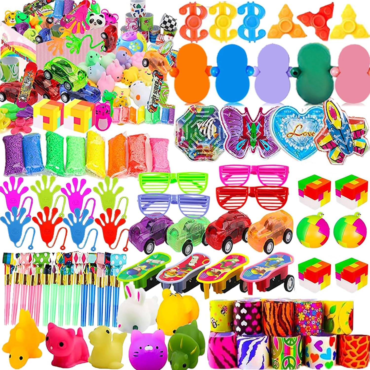 81 PCS Party Favours for Kids Prizes Box Toys, Goodie Bags Stuffers for Classroom Reward Prizes, Birthday Gifts Toys, Treasure Chest Toys, Carnival Prizes for Kids 3-5 6-8 8-12 image number 1