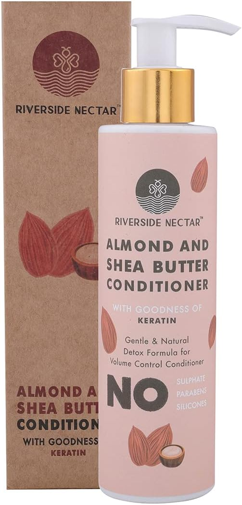 Riverside Nectar Combo of 4 Apple Cider Shampoo Lemon Peppermint Body Wash Shea Butter Keratin Conditioner and Charcoal Glycerin Face Wash for Sweat and Control Skin and anti Dandruff Hair Perfect