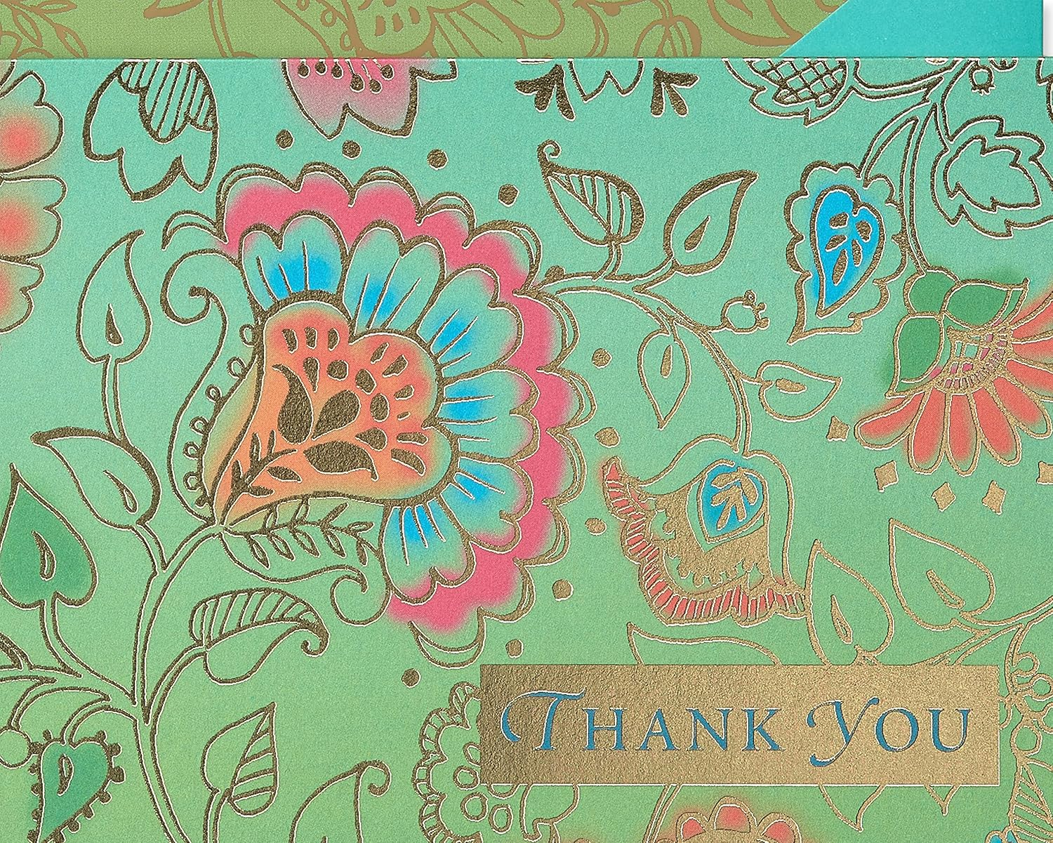 Papyrus Bohemian Thank You Boxed Note Cards, 12-Count image number 6