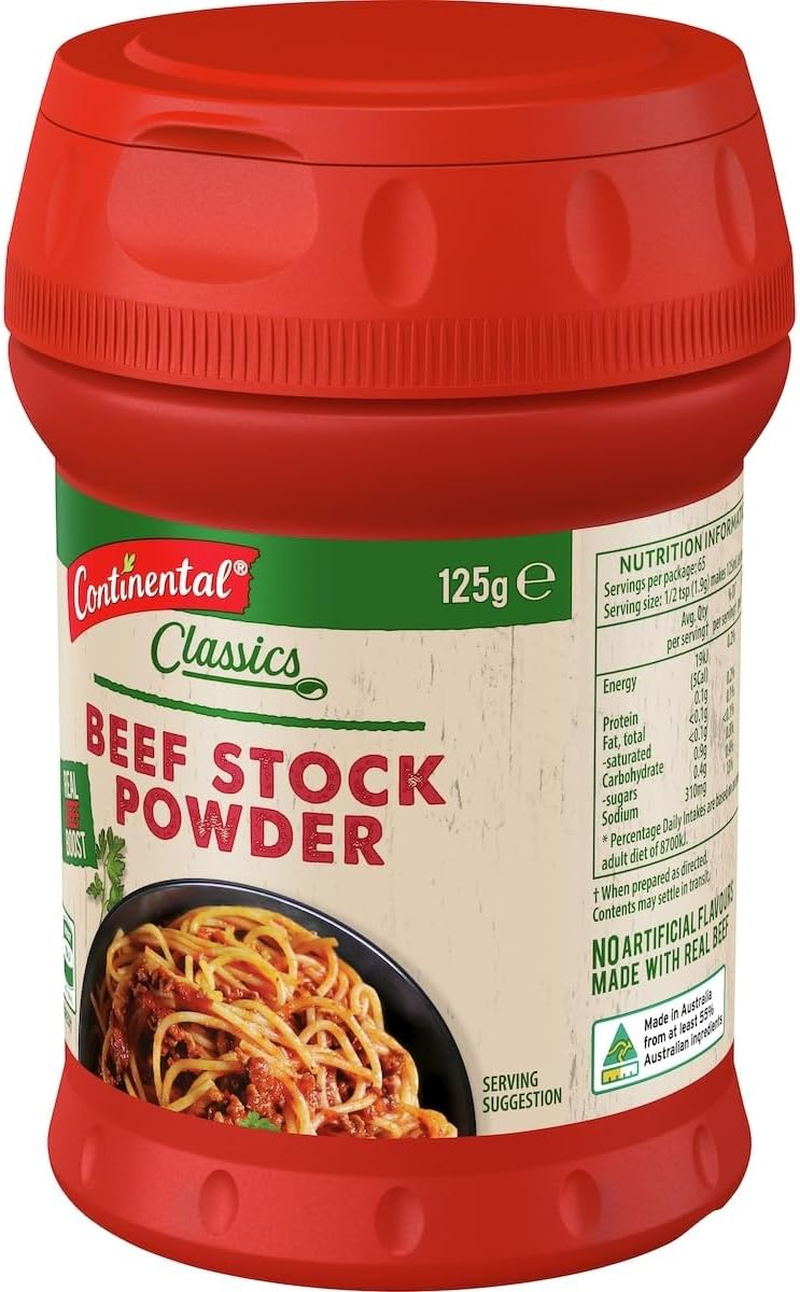 Continental Stock Powder for Cooking Beef, 125G