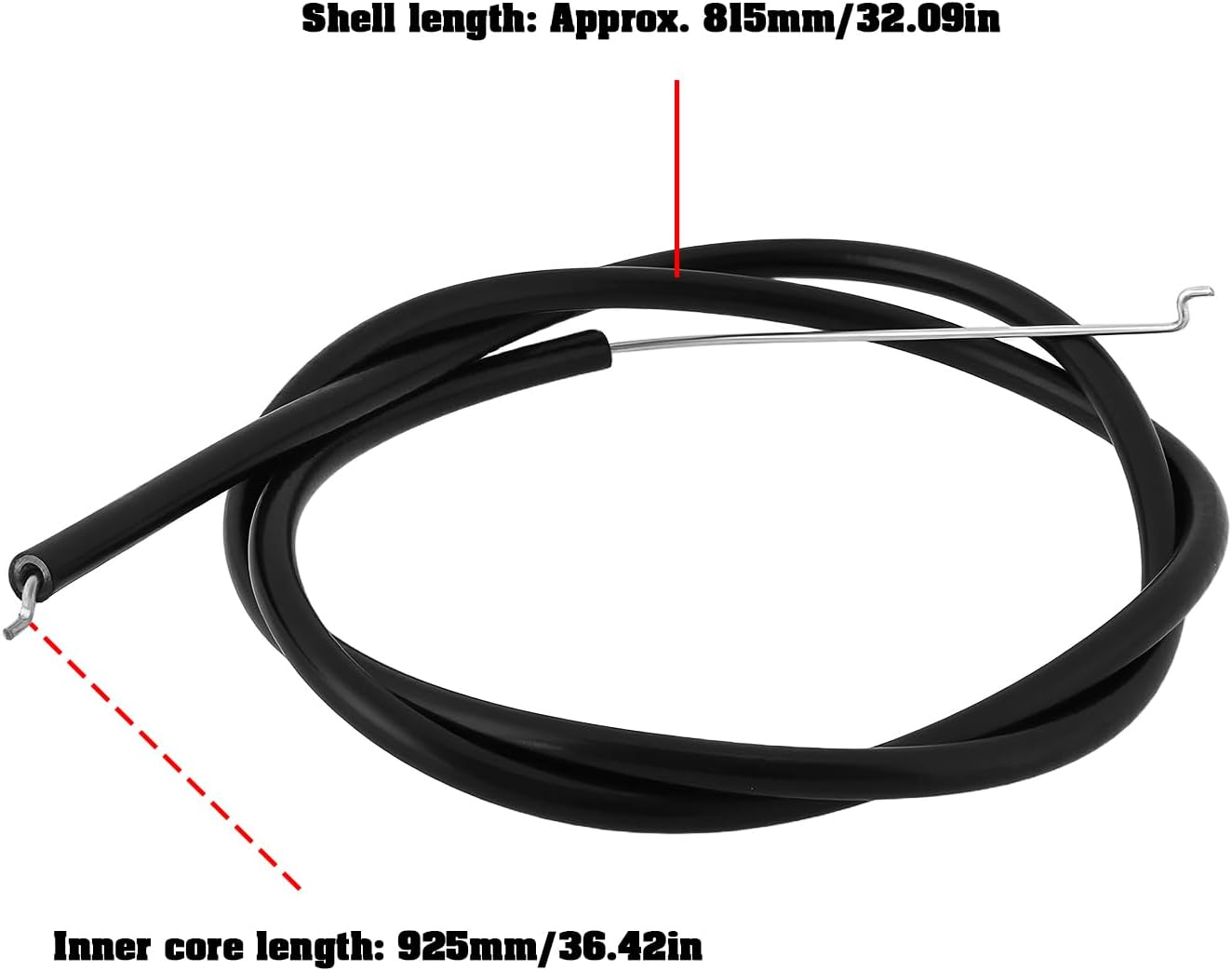 Lawn Mower Throttle Cable Bowden Cable 1134-4197-01 925Mm Compatible with STIGA Villa Park 320 52 image number 4