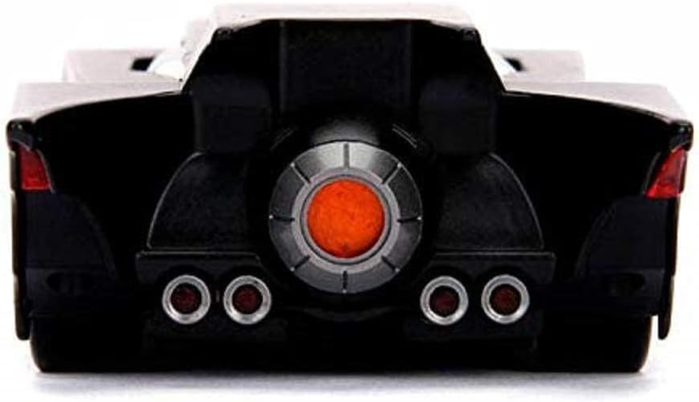 Jada DC Comics Batman Animated Series Batmobile Die-Cast Car with 2.75-Inch Batman Figure, Black image number 5