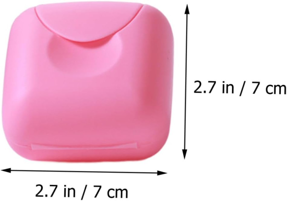 ARTSEWPLY 2Pcs Reusable Period Holder Case Portable Organizer for Travel Dustproof Storage Box Lightweight and Convenient Carrying for Women image number 6