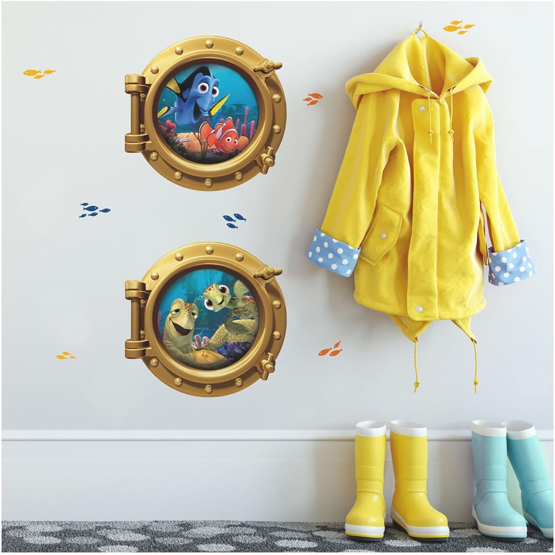 Roommates Disney Pixar Finding Nemo Peel and Stick Giant Wall Decal, Multicolour image number 1