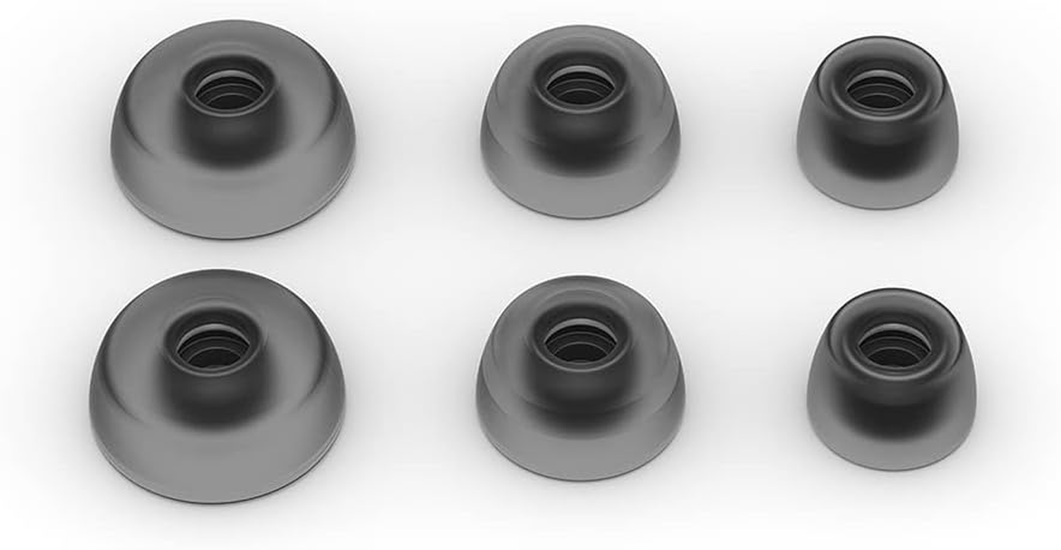 Jabra Eargels for Elite 7 Pro/Active and Evolve 2 Buds - Black