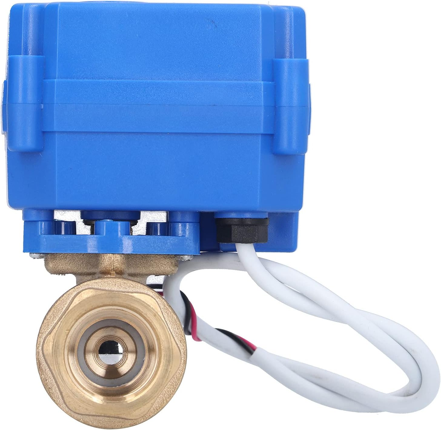 Shanrya Electric Ball Valve, CWX-15N-CR01-DC12V-DN15, Stainless Steel, Brass, Bronze, Motorized Balls Valves, Reverse Polarity Mode, Water Treatment image number 3
