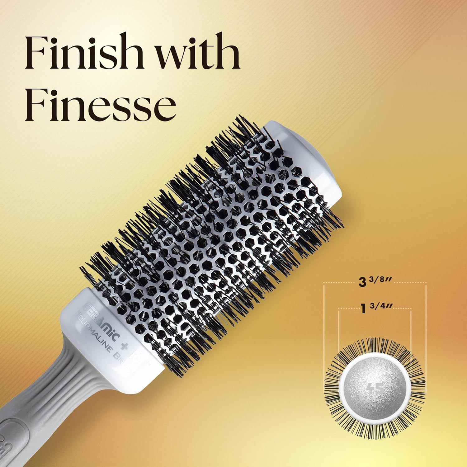 Olivia Garden Ceramic + Ion CI45 Thermal Hair Brush image number 2