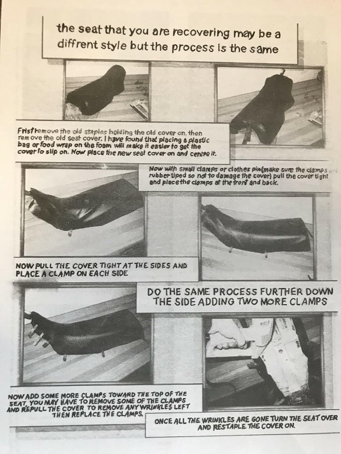 New Replacement Seat Cover Fits Honda Foreman Rubicon 500 2001-04 TRX500 TRX TRX500FW FW FA 356 image number 1